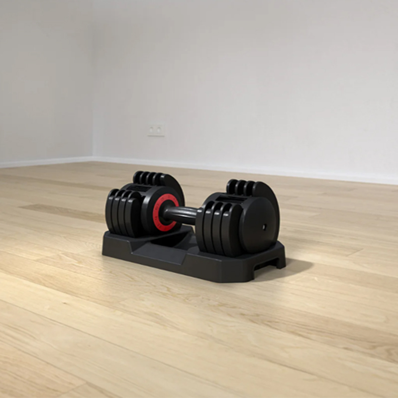 Hantel na podstawie krótki 25 kg